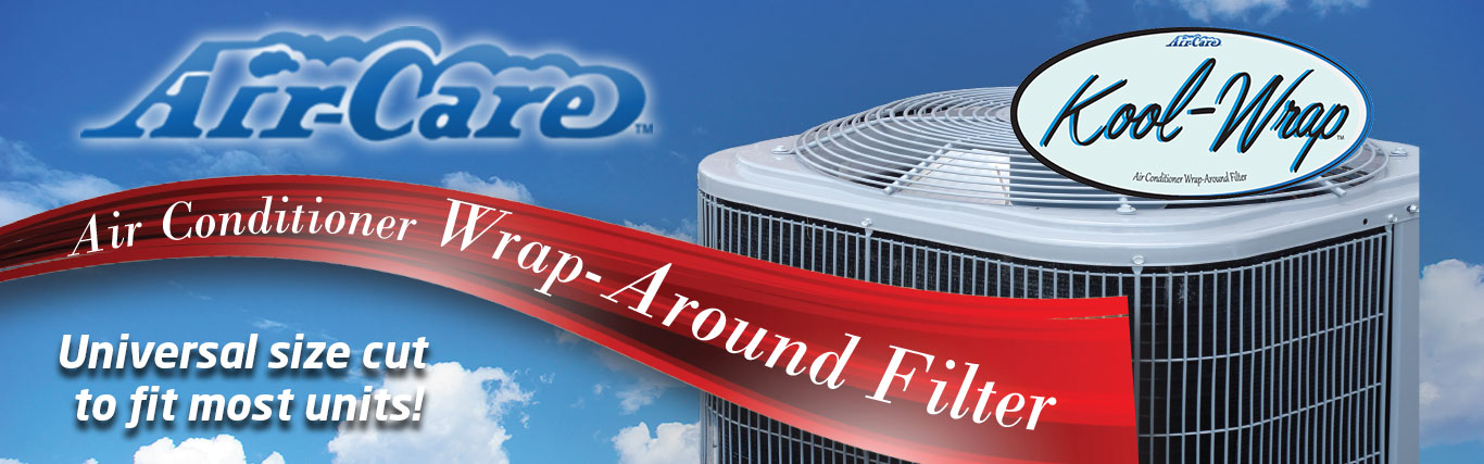 Air-Care Kool Wrap Wrap around filter for your air conditioner